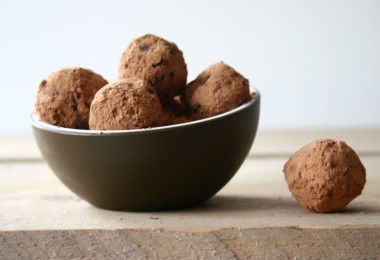 Gezonde chocolade truffels