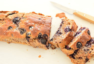 Recept: bosbessen kwarkbrood