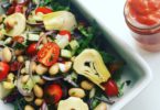 Salade met Limabonen